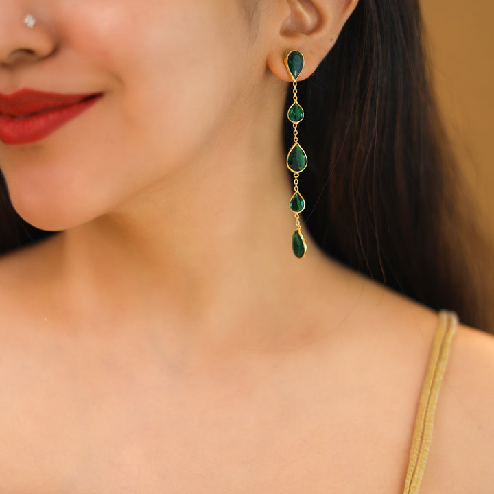 Brisa Hanging Glossy Earring