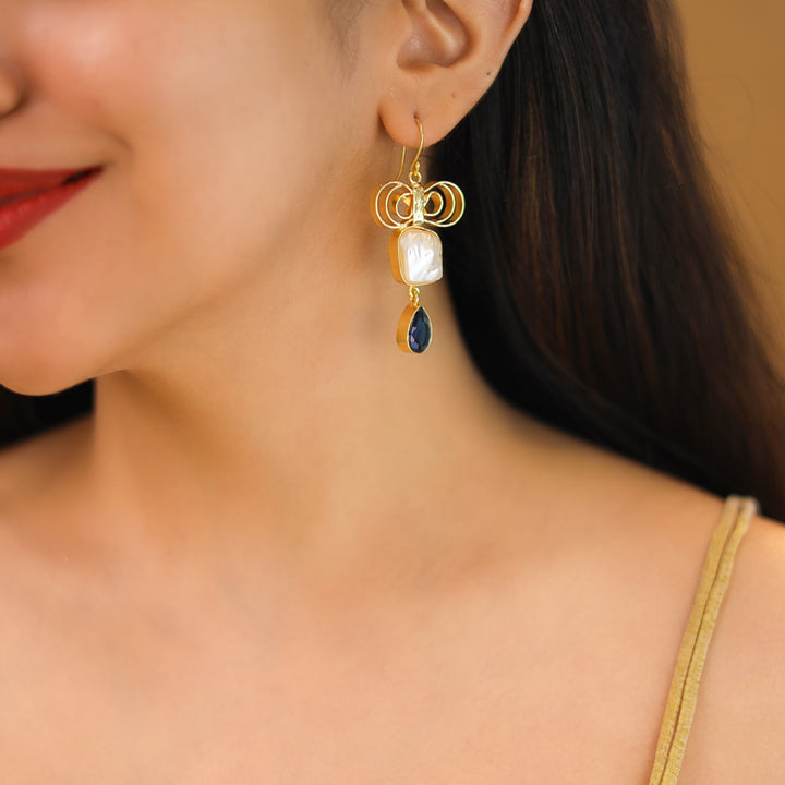 Zendaya Golden Baw Baroque Glossy Drop