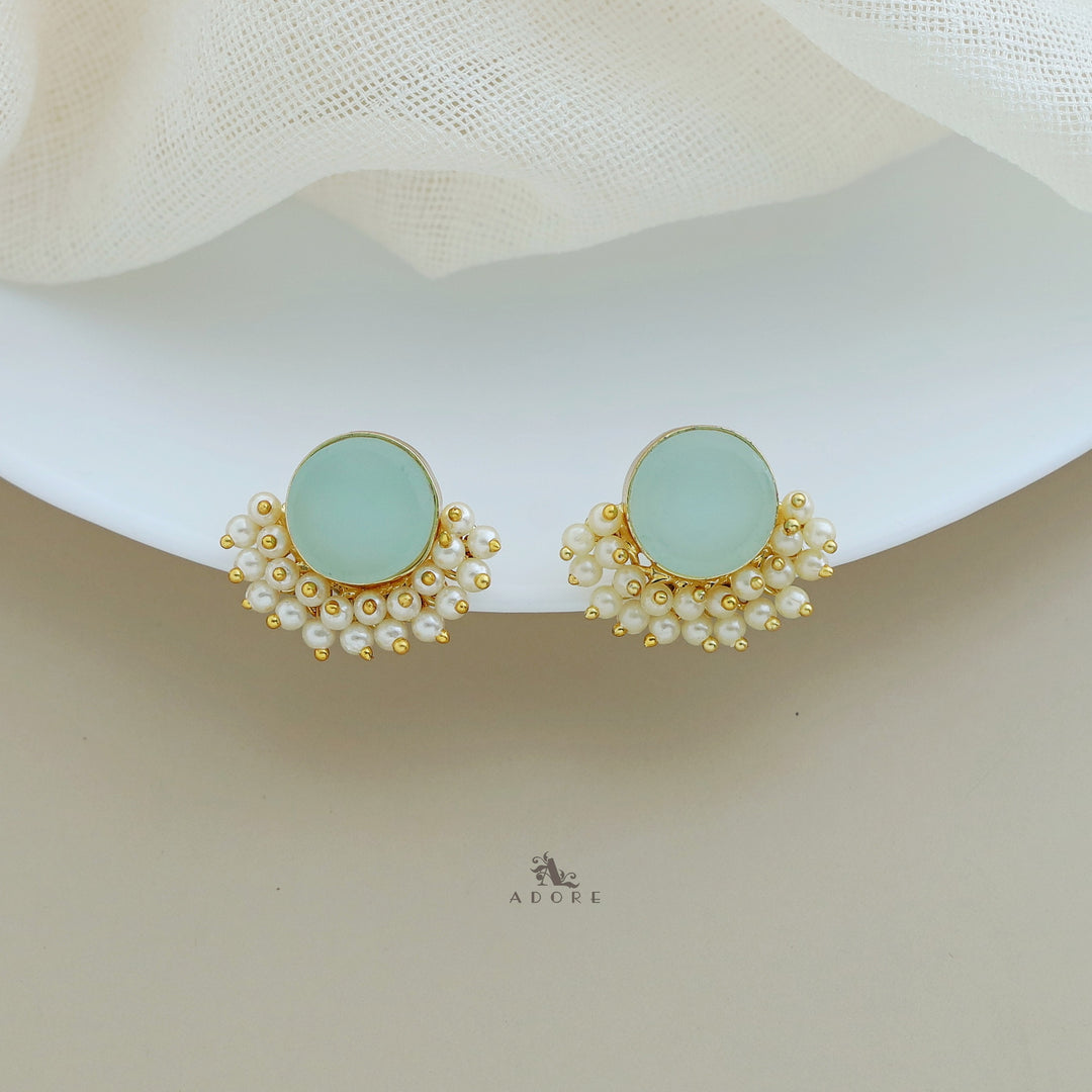 Half Pearls Stud