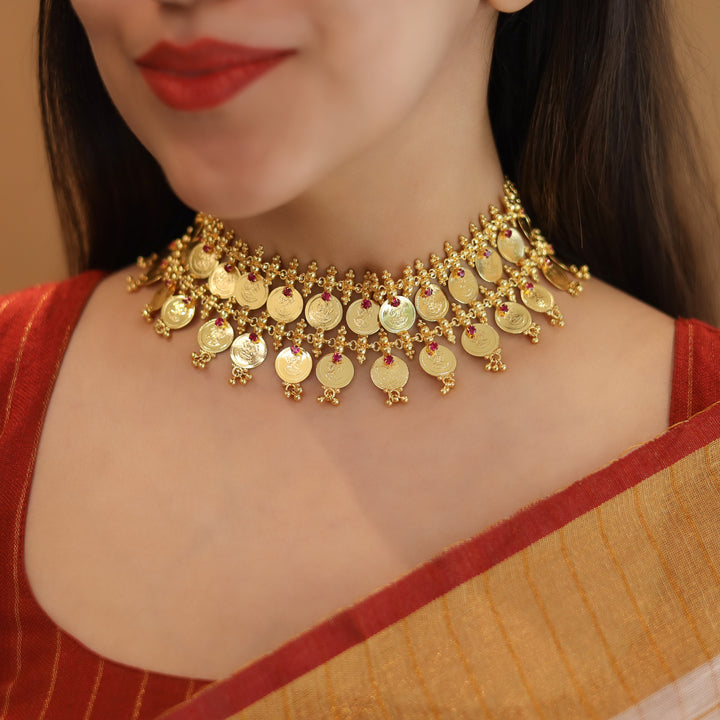 Premium Chitrita Devi 2 Layer Kashi Choker