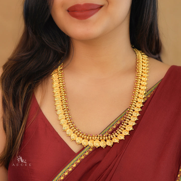 Aaditaya Kashi Long Haram Neckpiece