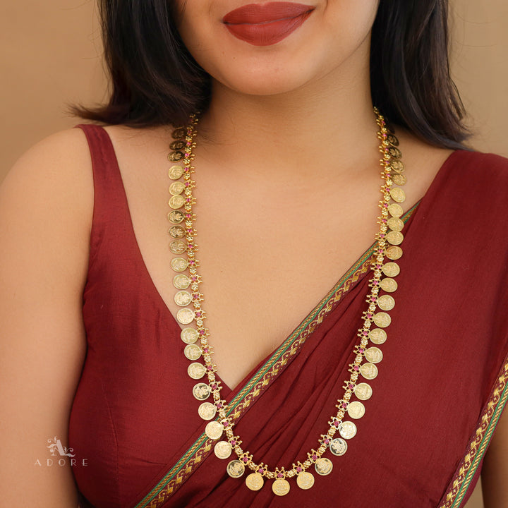 Jigisha Kashi Floral Long Neckpiece