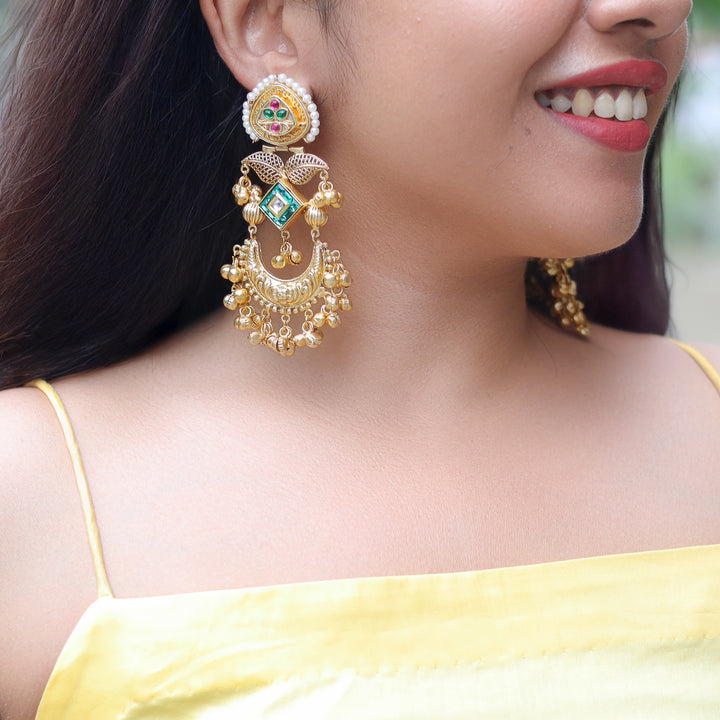 Ishika Ghungroo Kashmiri Earring