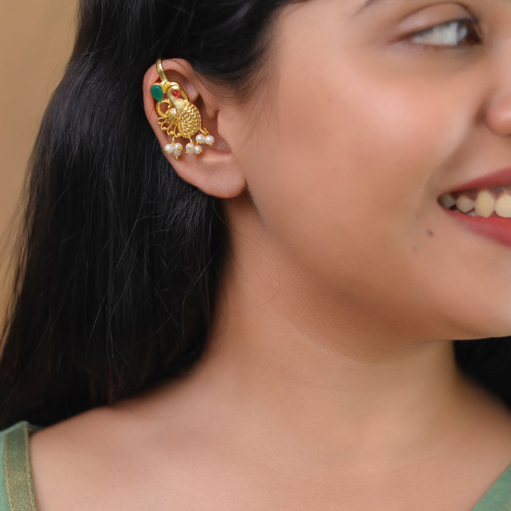 Nalini Mayura Pearl Bugadi (Single Piece)