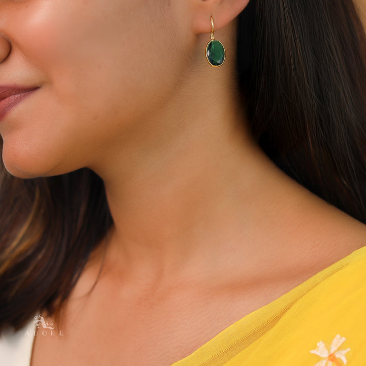 Nayanika Glossy Drop Earrings