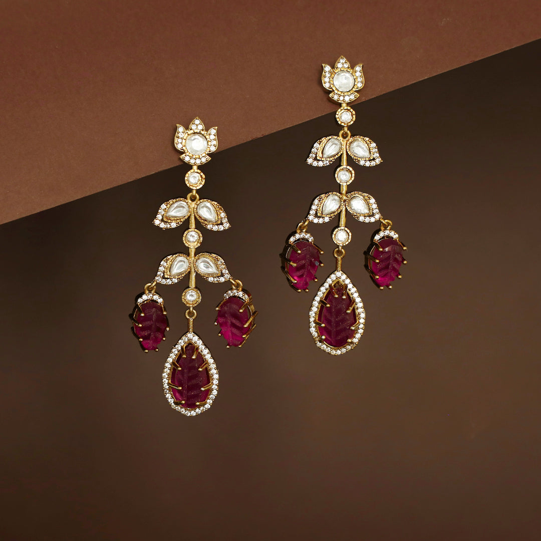 Priyaza Leaf Branch Earring