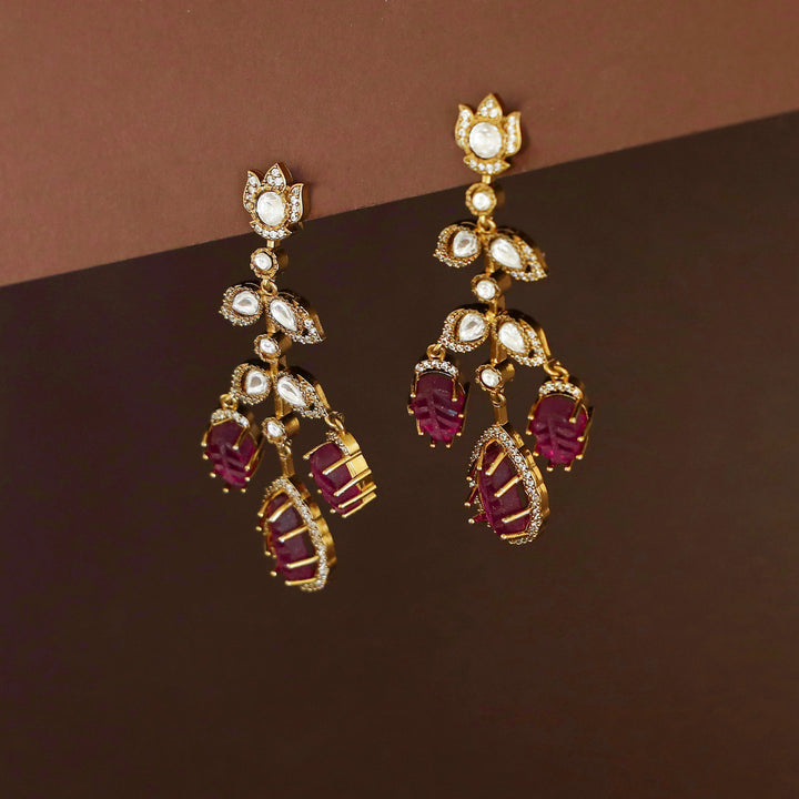 Priyaza Leaf Branch Earring