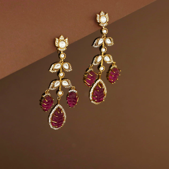Priyaza Leaf Branch Earring