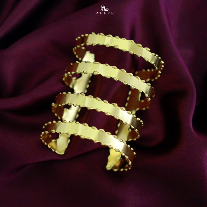 Rora 4 Layer Golden Plated Bangle