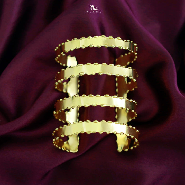 Rora 4 Layer Golden Plated Bangle