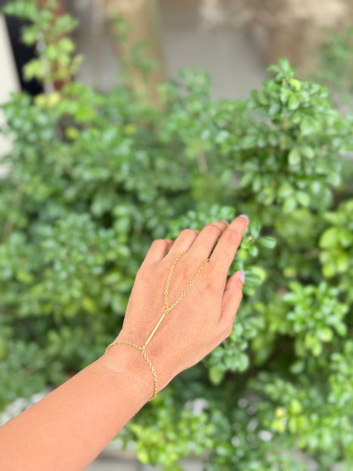 Limna Golden Stick Hand Chain