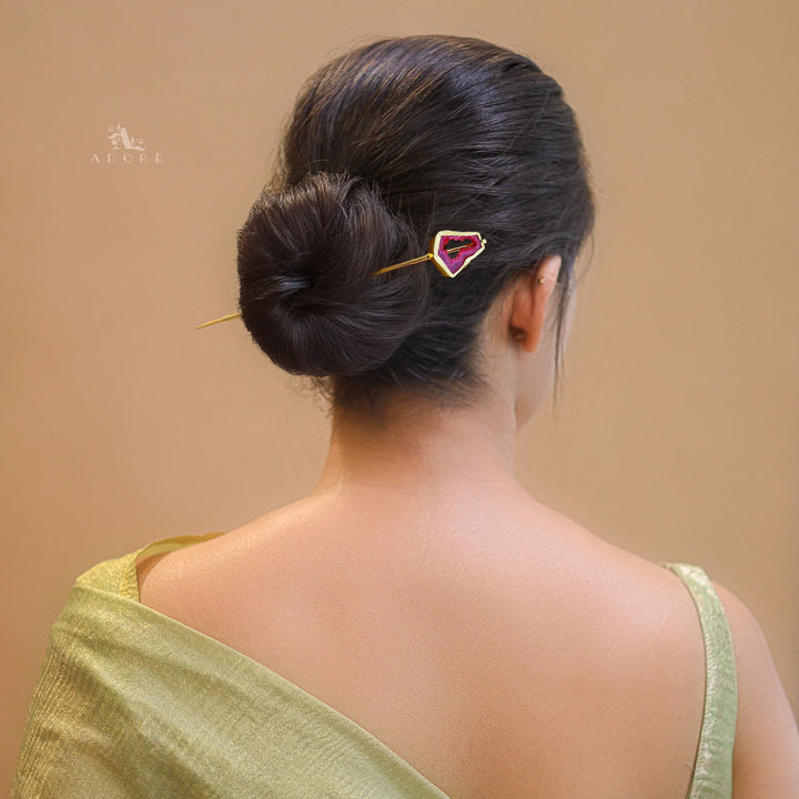 Agate Stone Hair Pin