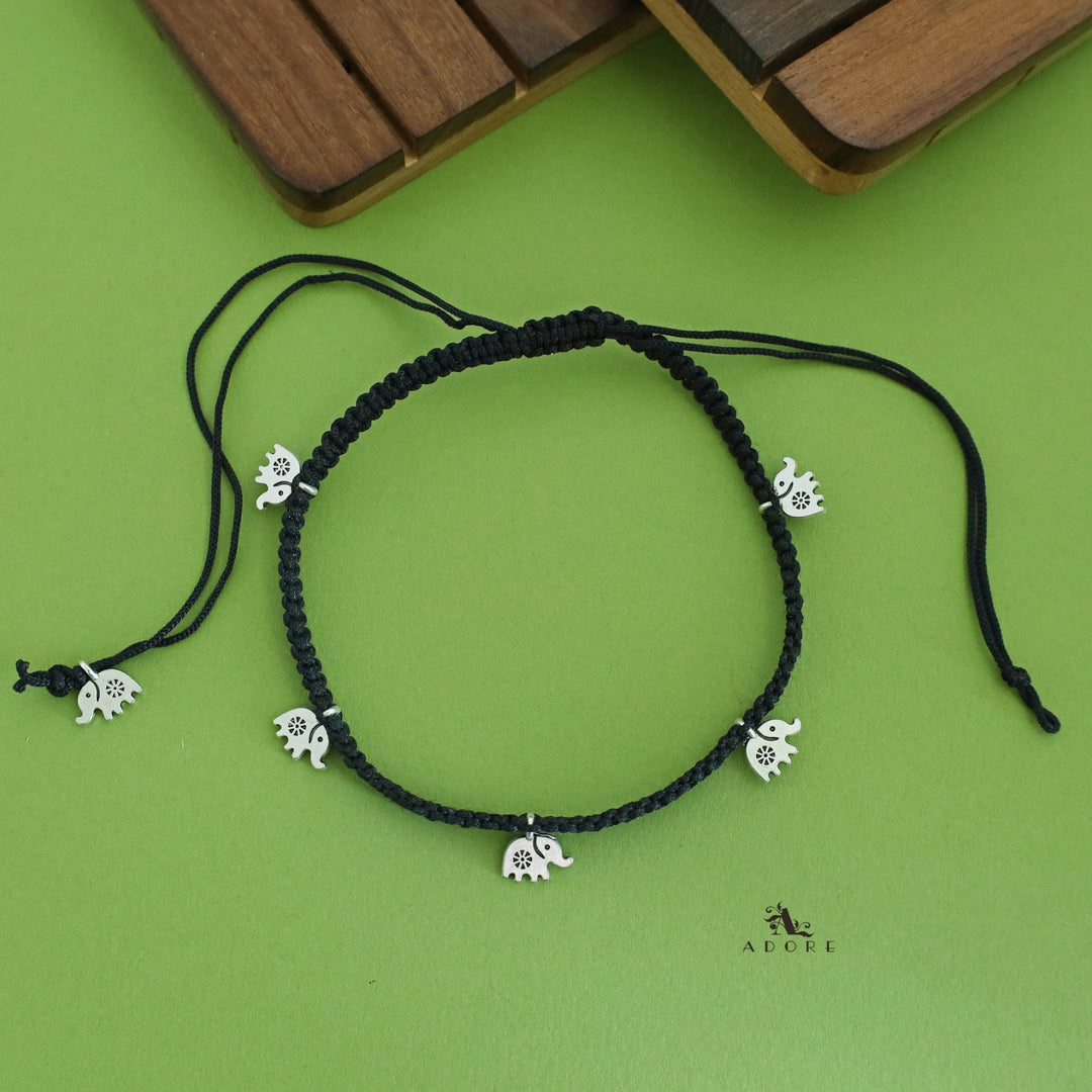 Silver Thread Anklet (Single Piece)