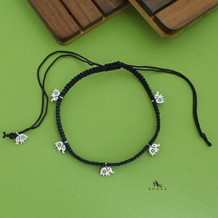 Silver Thread Anklet (Single Piece)