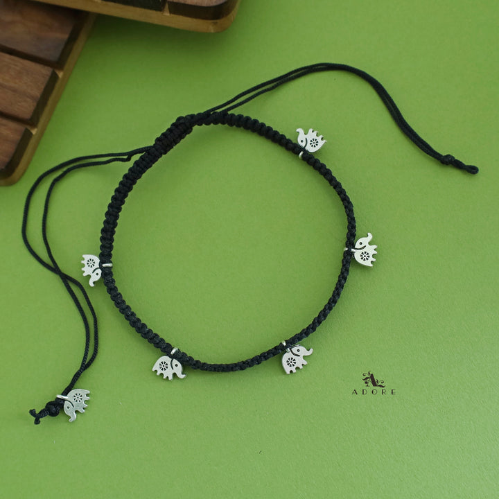 Silver Thread Anklet (Single Piece)