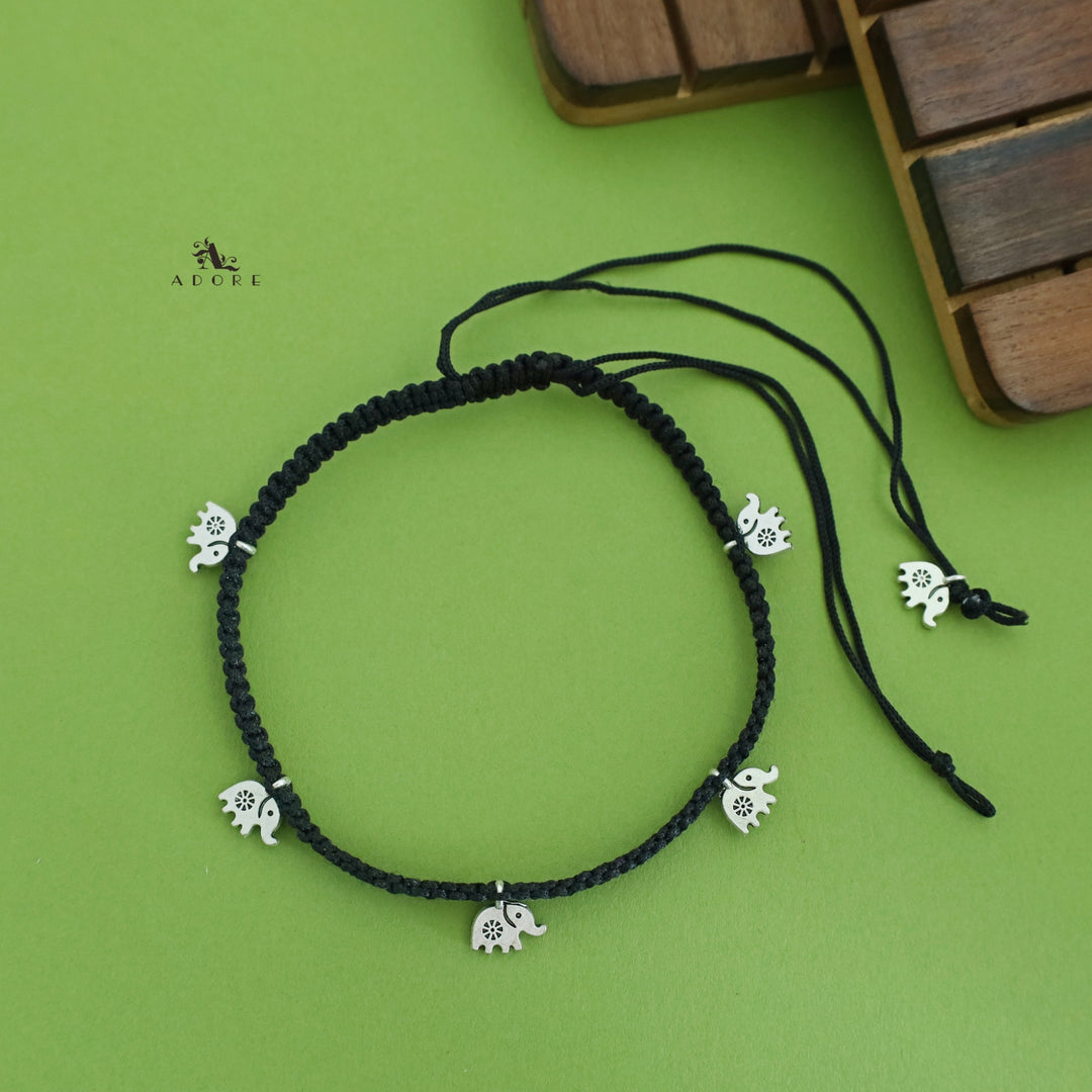 Silver Thread Anklet (Single Piece)