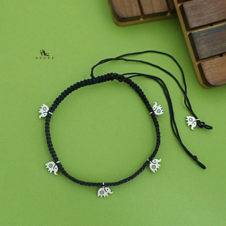Silver Thread Anklet (Single Piece)