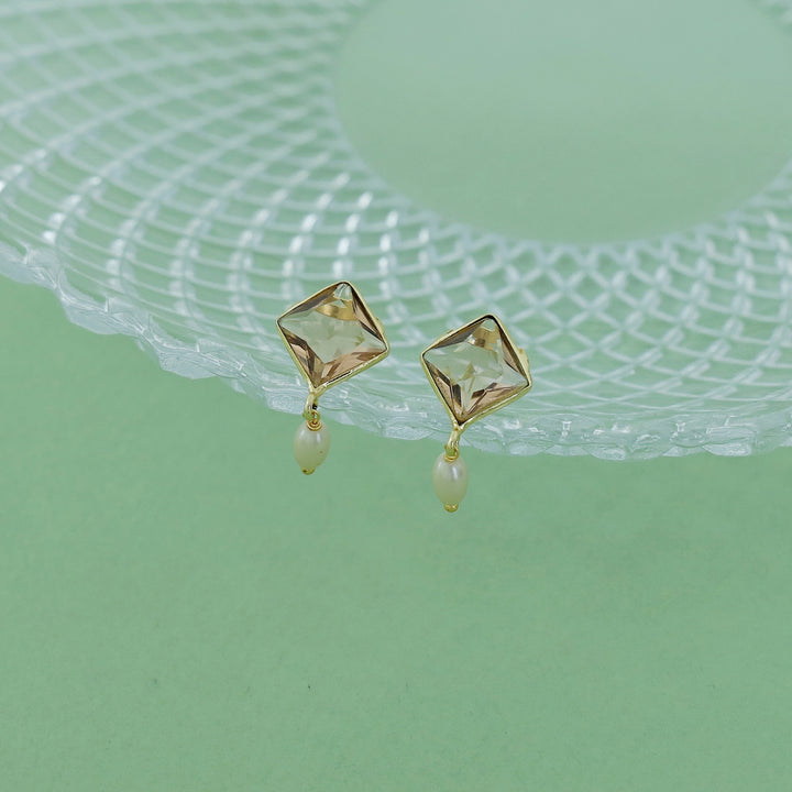 Gailesta Diamond Pearl Earring