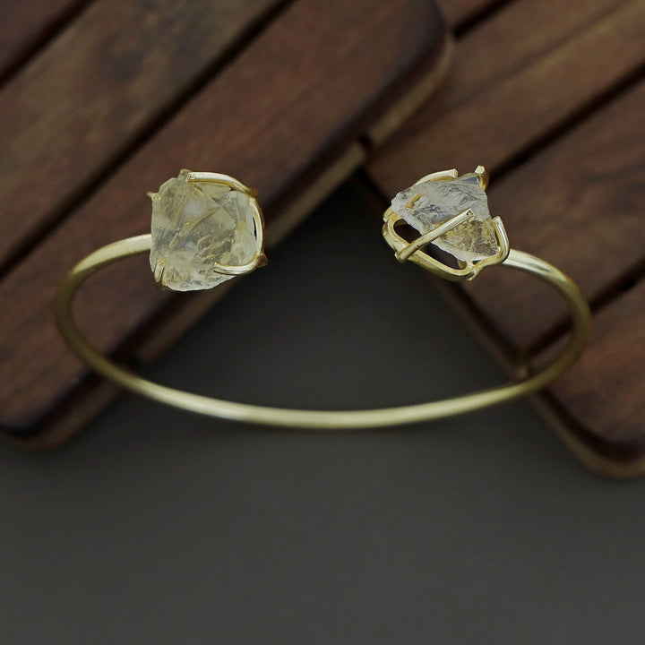 Mabel Eminent Raw Stone Bracelet (Colour Option)