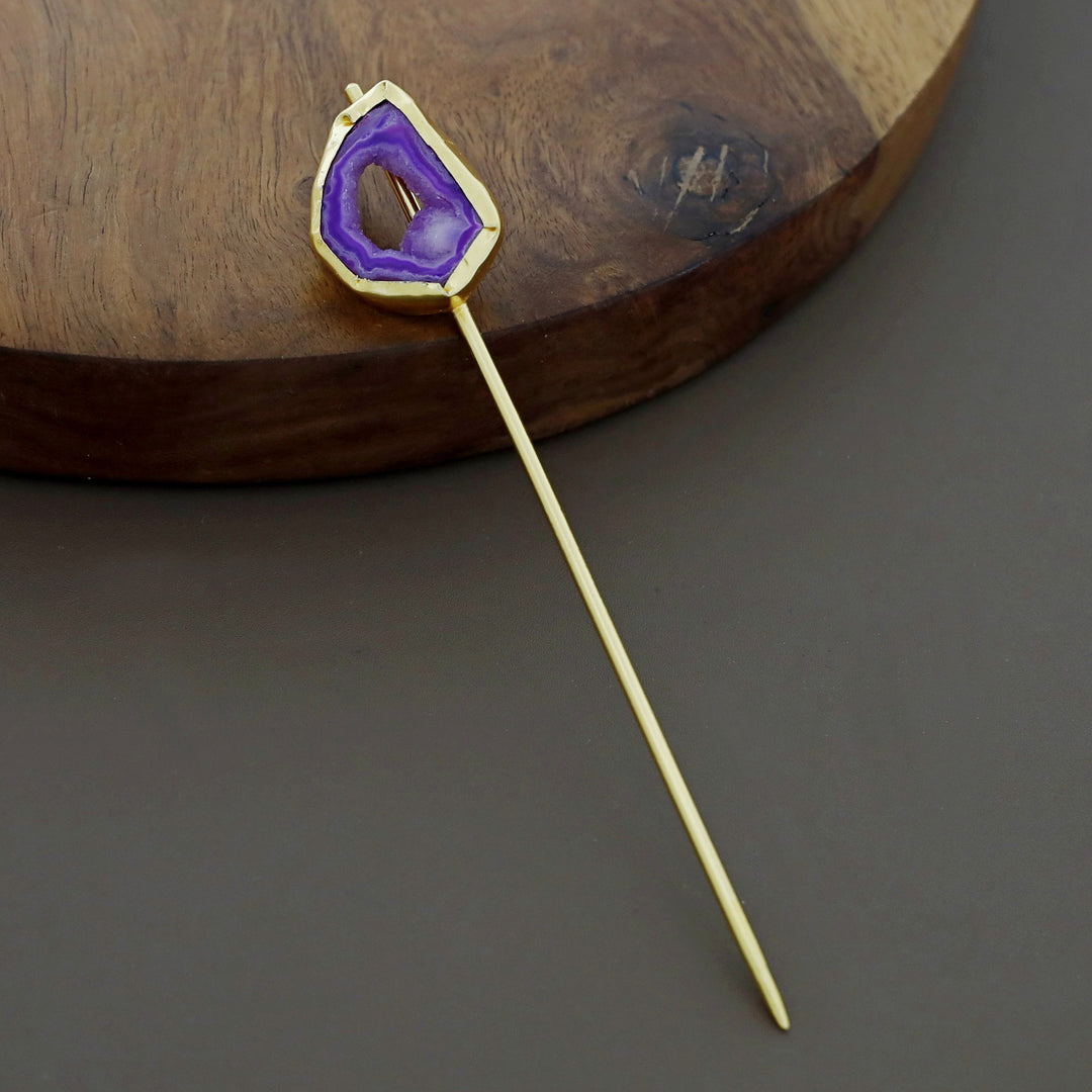 Agate Stone Hair Pin