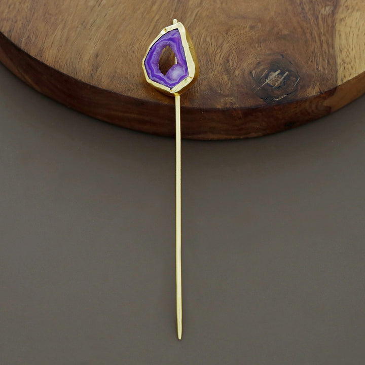 Agate Stone Hair Pin