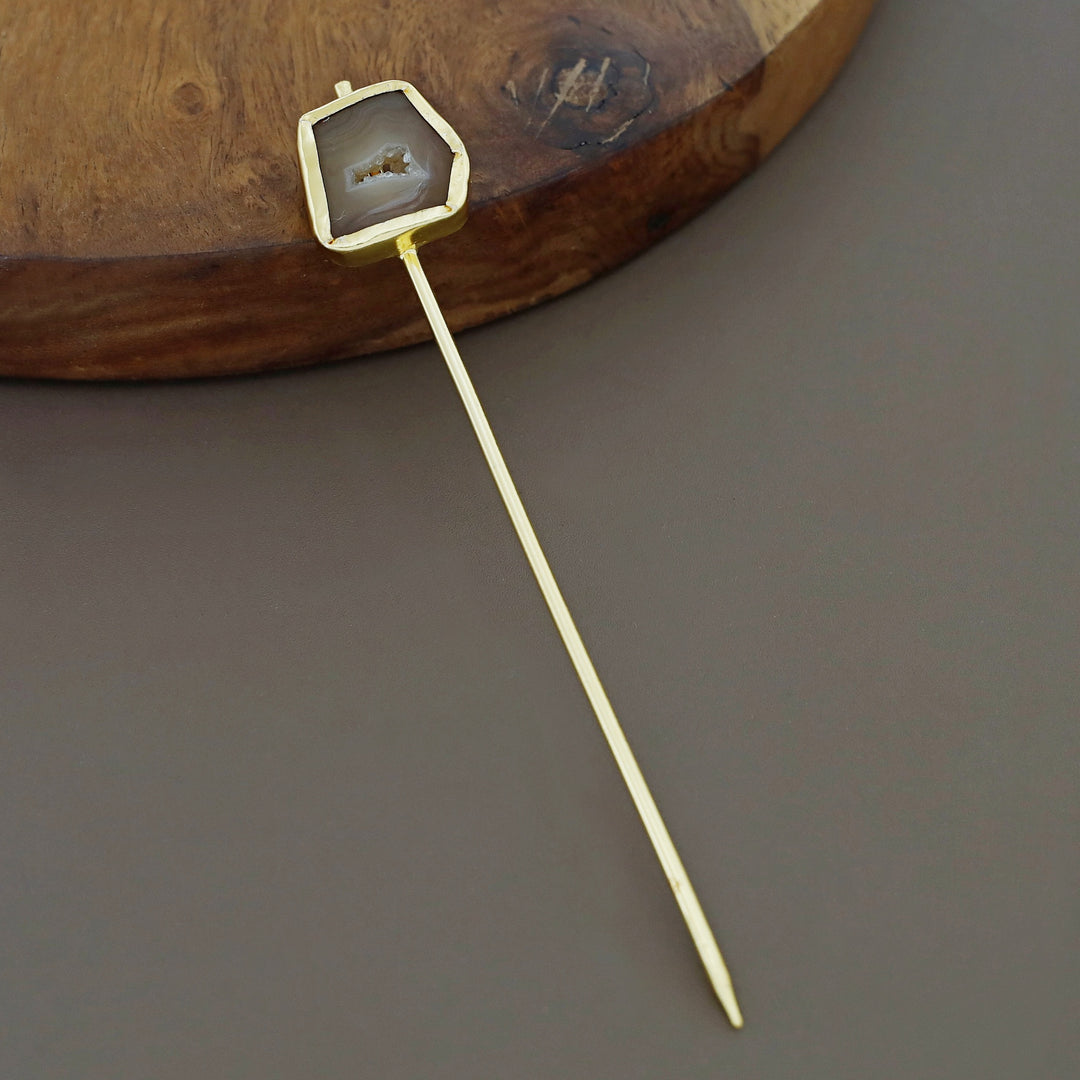 Agate Stone Hair Pin