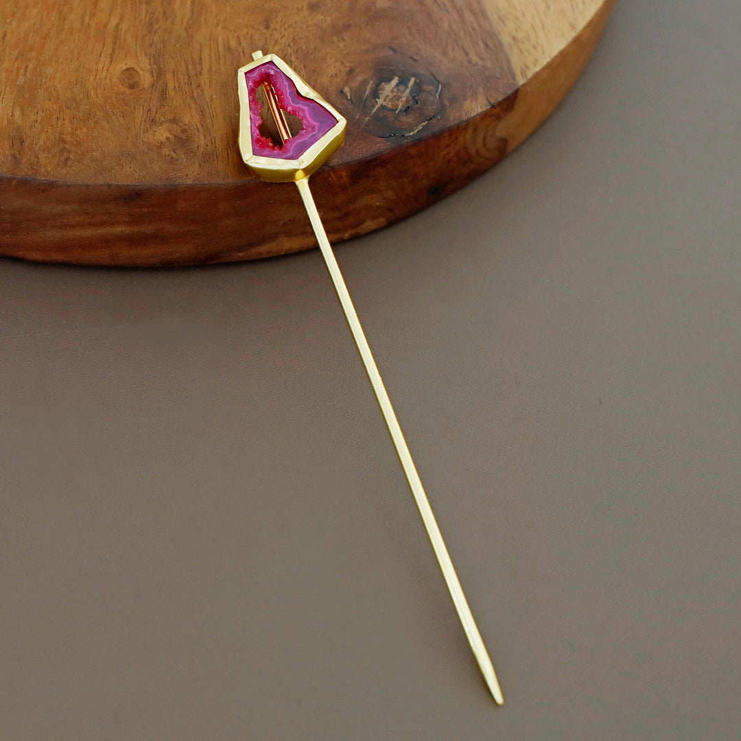 Agate Stone Hair Pin