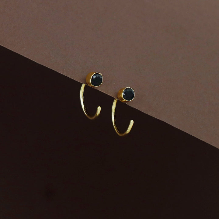 Lizelle Half Hoop Glossy Earring