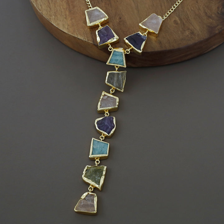Sanemi Raw Stone Neckpiece