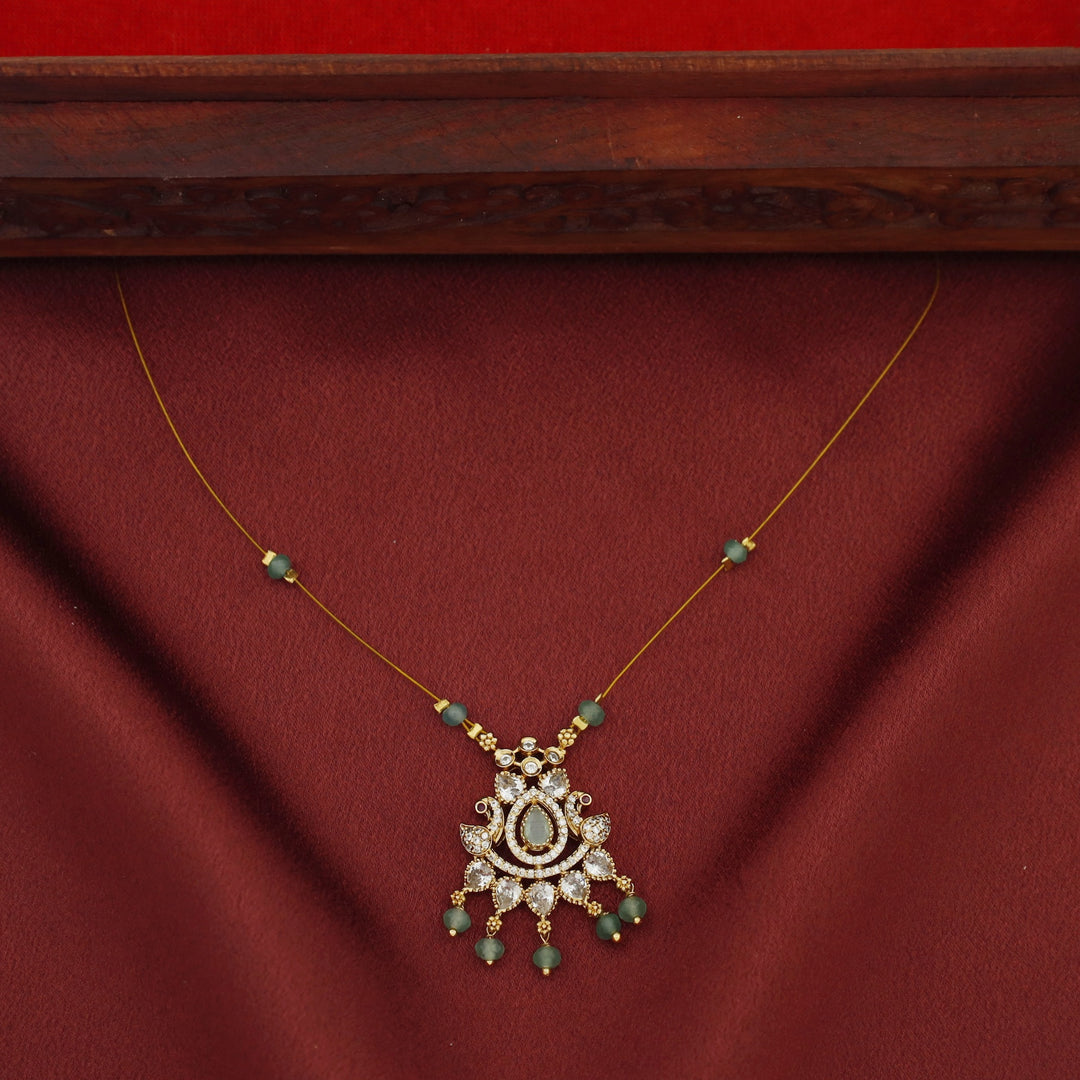 Aaniya AD Stone Beaded String Neckpiece