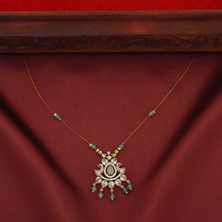 Aaniya AD Stone Beaded String Neckpiece