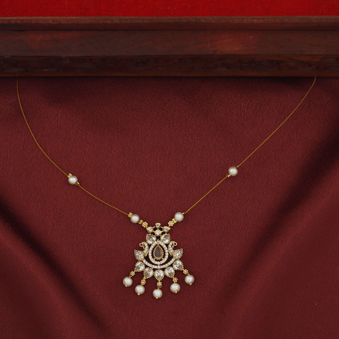 Aaniya AD Stone Beaded String Neckpiece