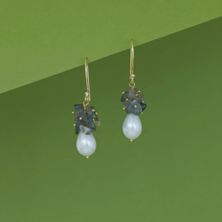 Ahoora Natural Stone Pearl Drop