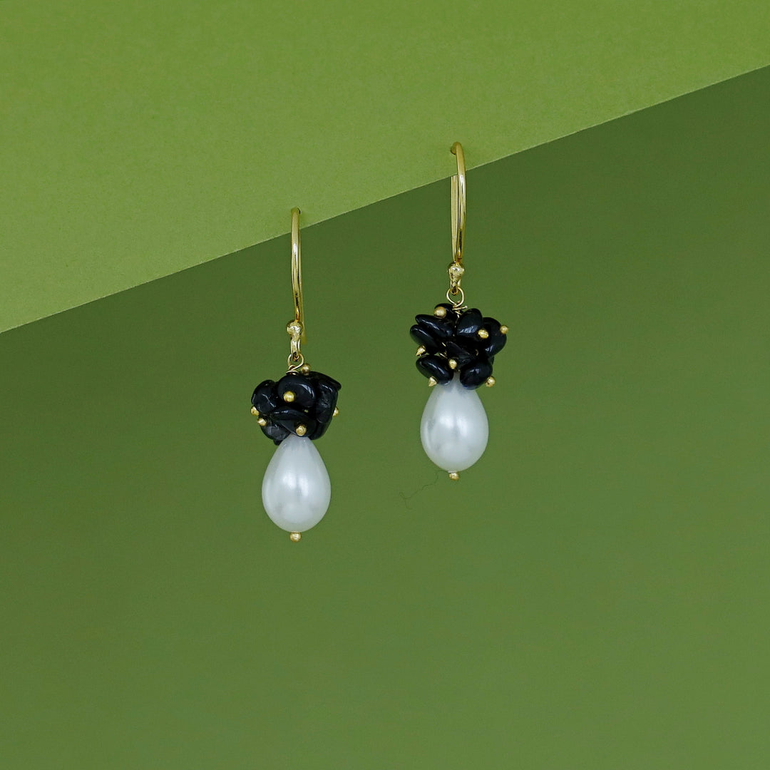 Ahoora Natural Stone Pearl Drop