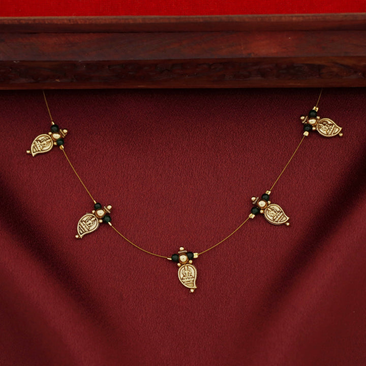 Chandni Devi Mango 5 Kashi String Neckpiece