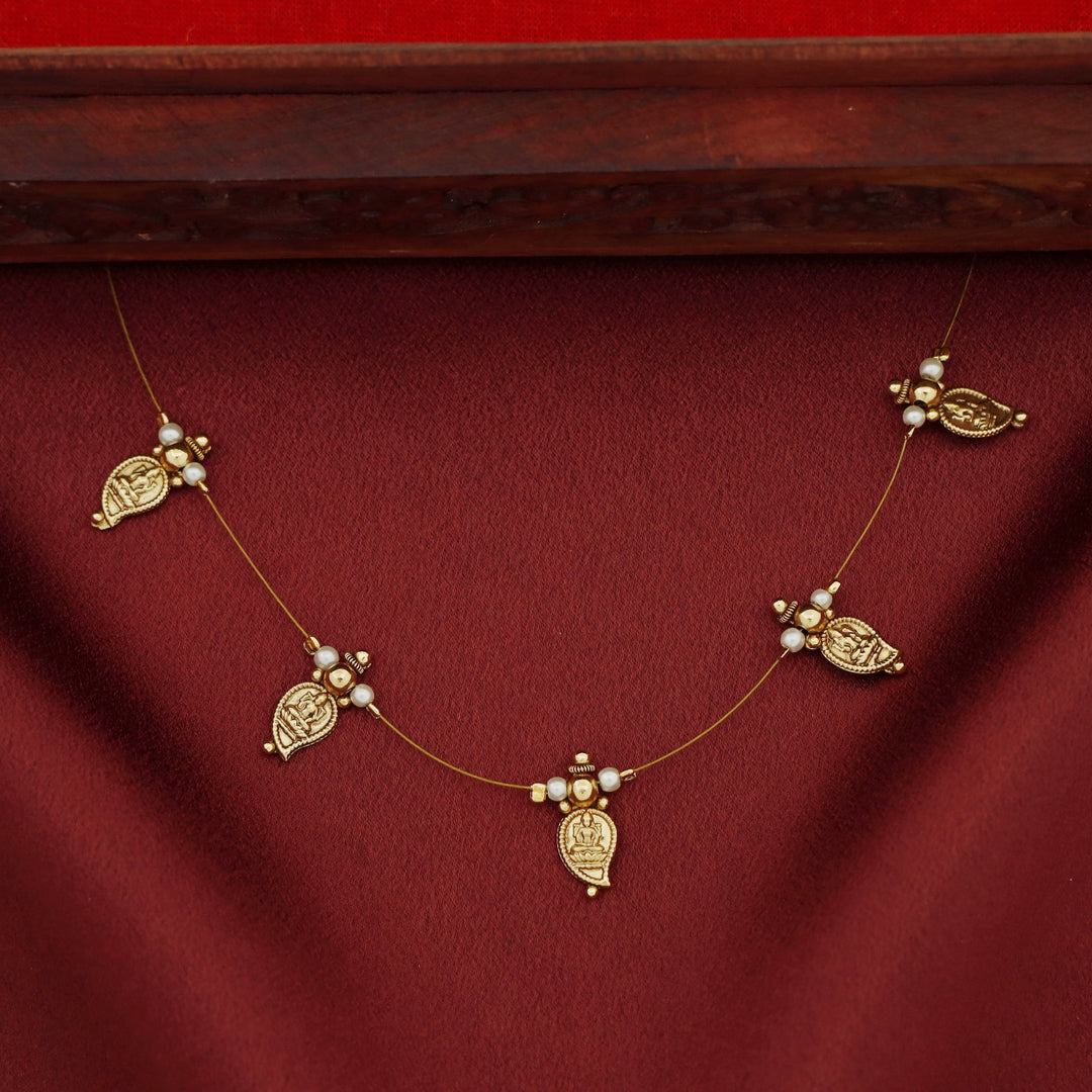 Chandni Devi Mango 5 Kashi String Neckpiece