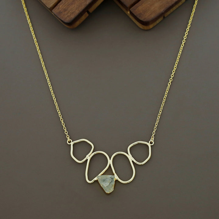 Christabel Raw Stone Neckpiece