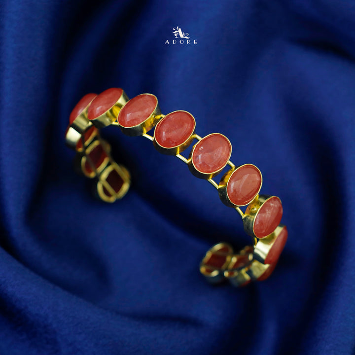 Karen Golden Oval Bangle