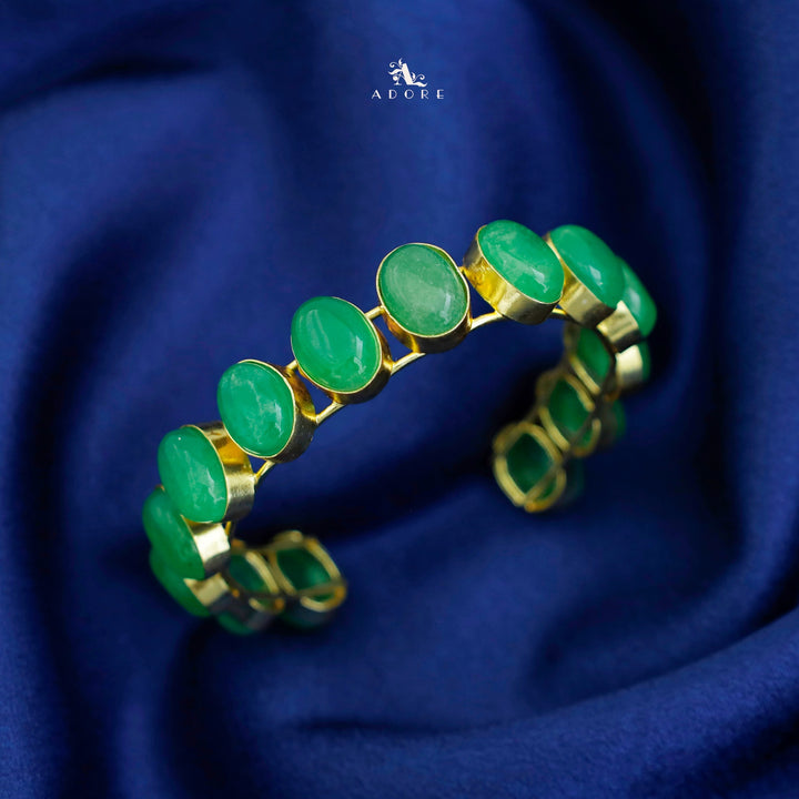 Karen Golden Oval Bangle