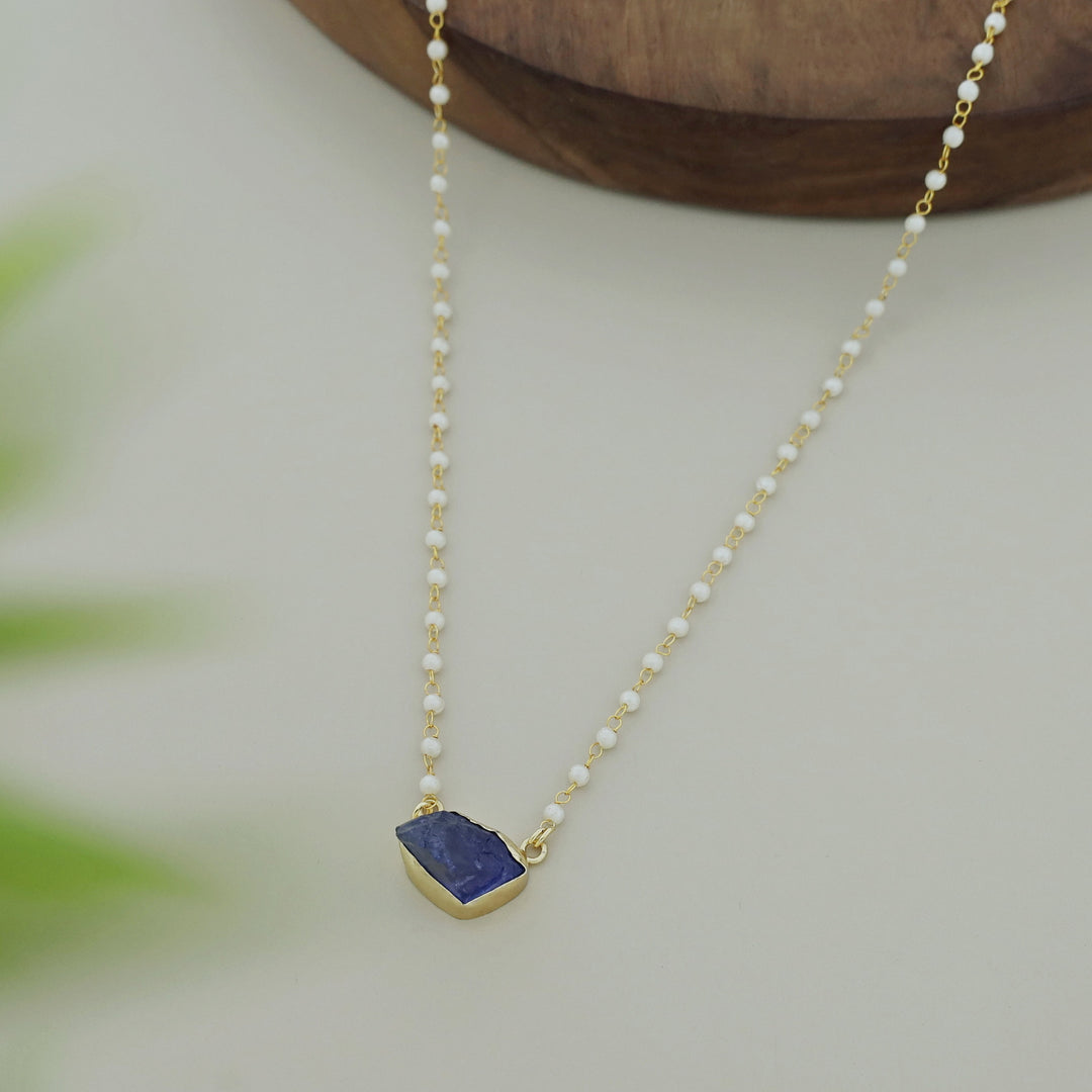 Nasmiya Dyed Stone Neckpiece