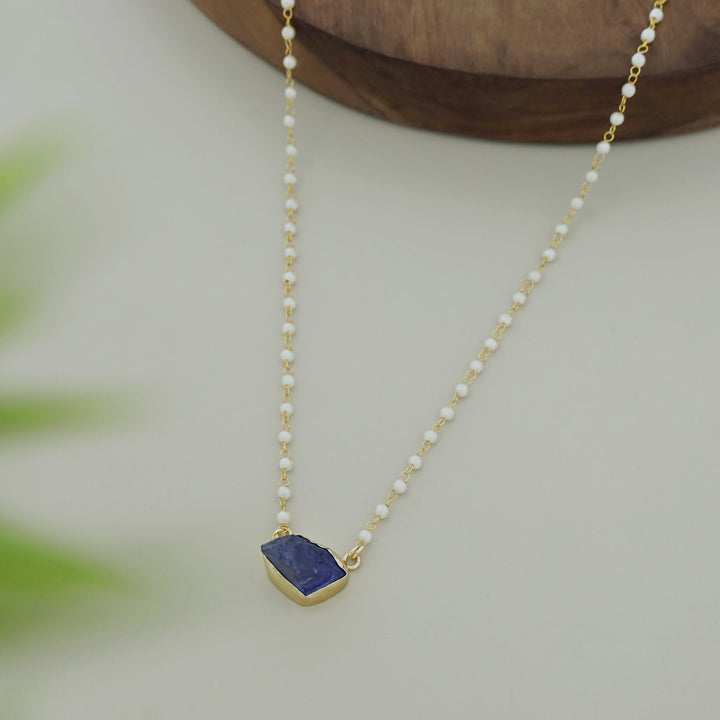 Nasmiya Dyed Stone Neckpiece