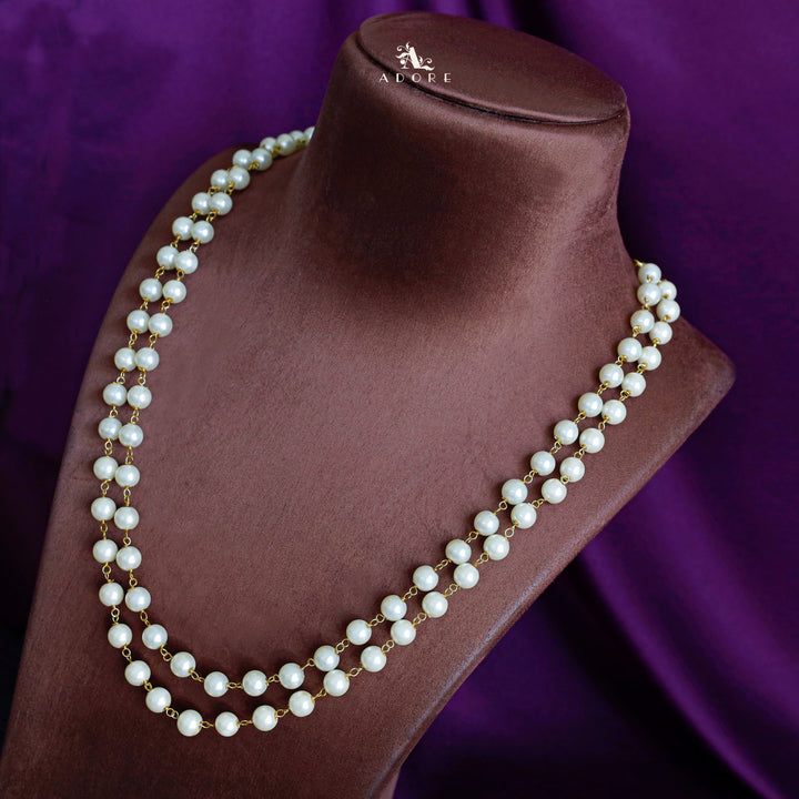 Nyla Two Layer Pearl Neckpiece