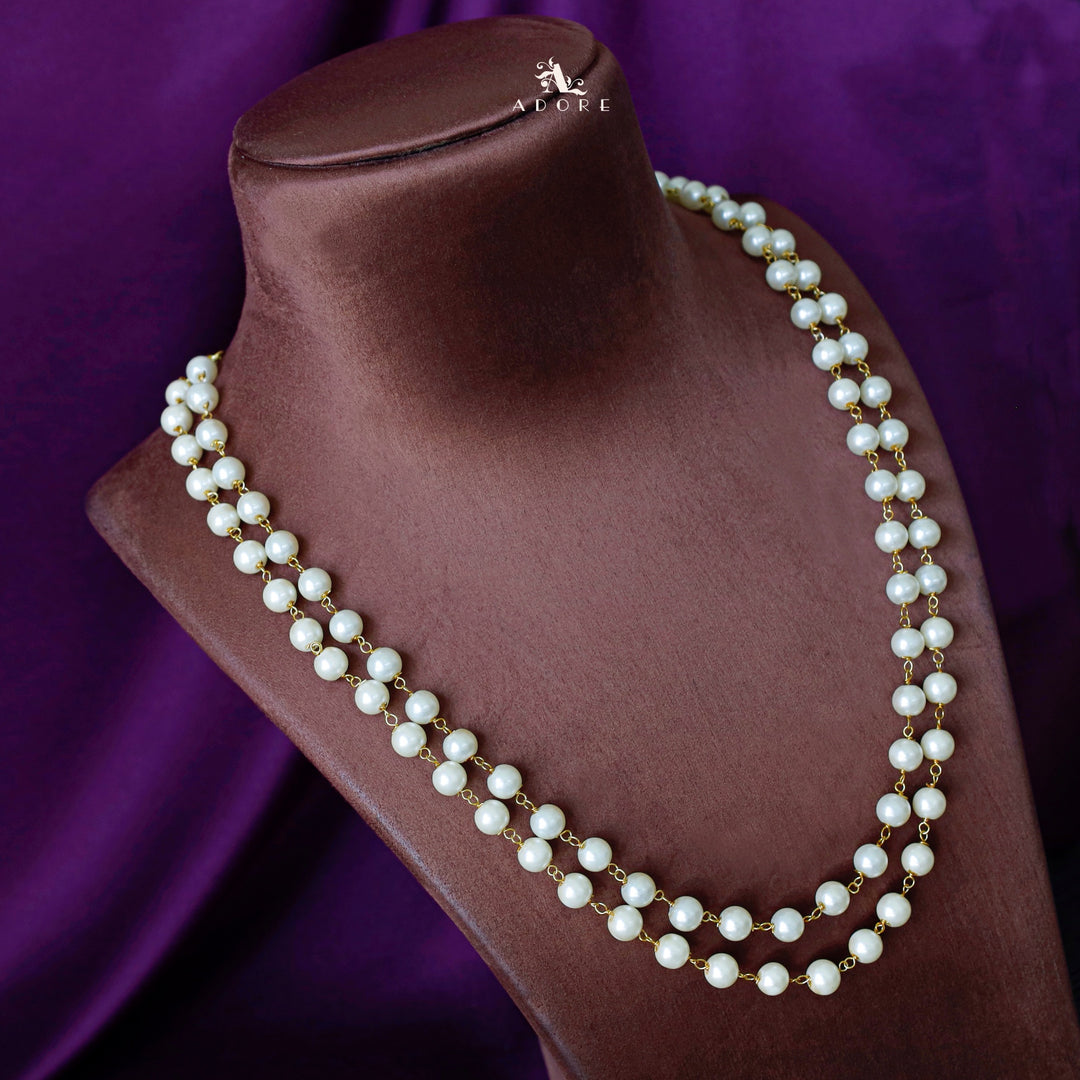 Nyla Two Layer Pearl Neckpiece