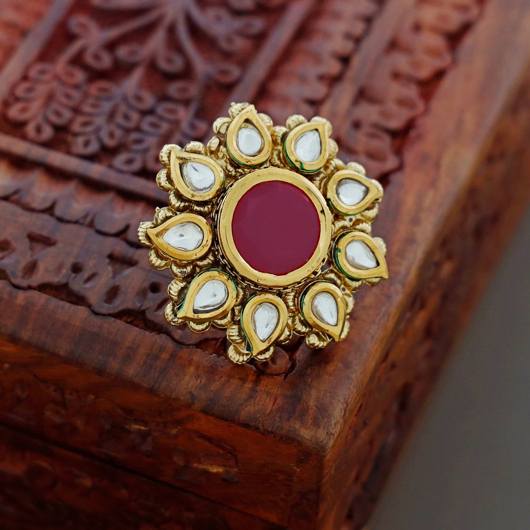 Kashmeera Kundan Ring