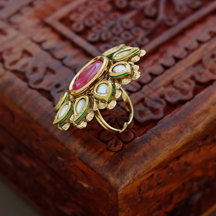 Kashmeera Kundan Ring
