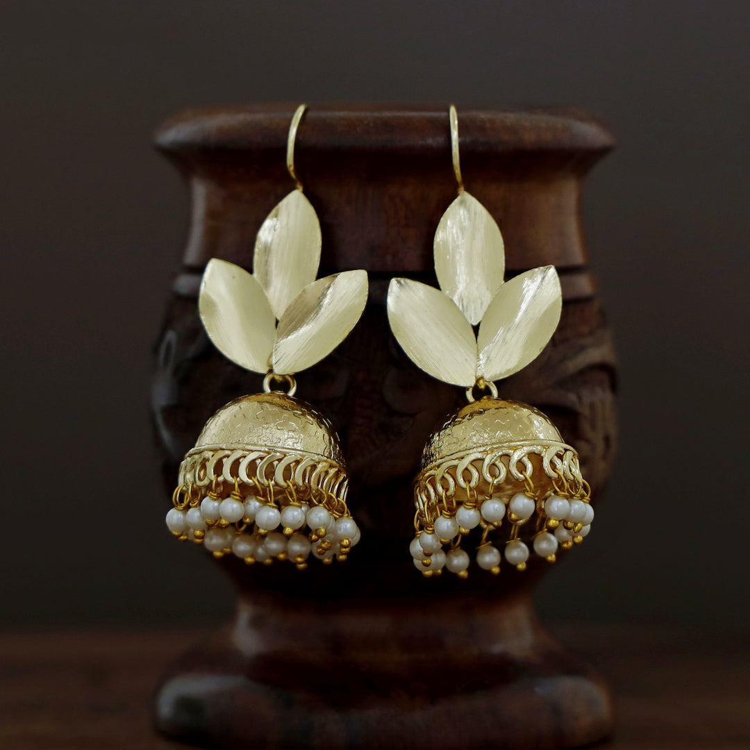 3 Leaf Jhumka