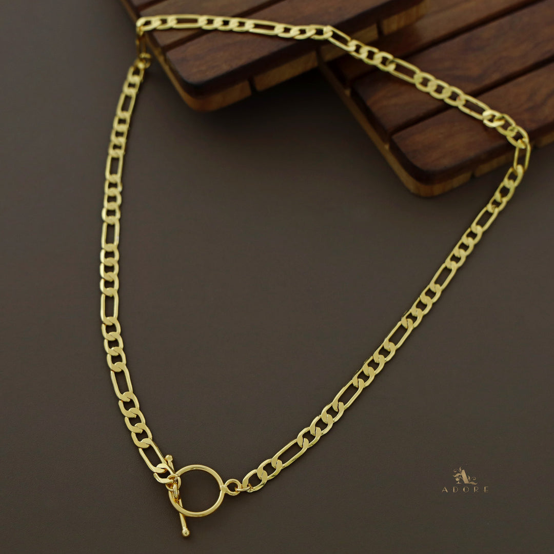 Formiga Golden Ring Lock Neckpiece