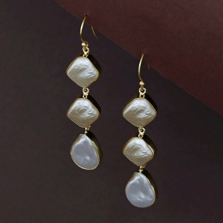 Roselyn Golden Tri Baroque Drop