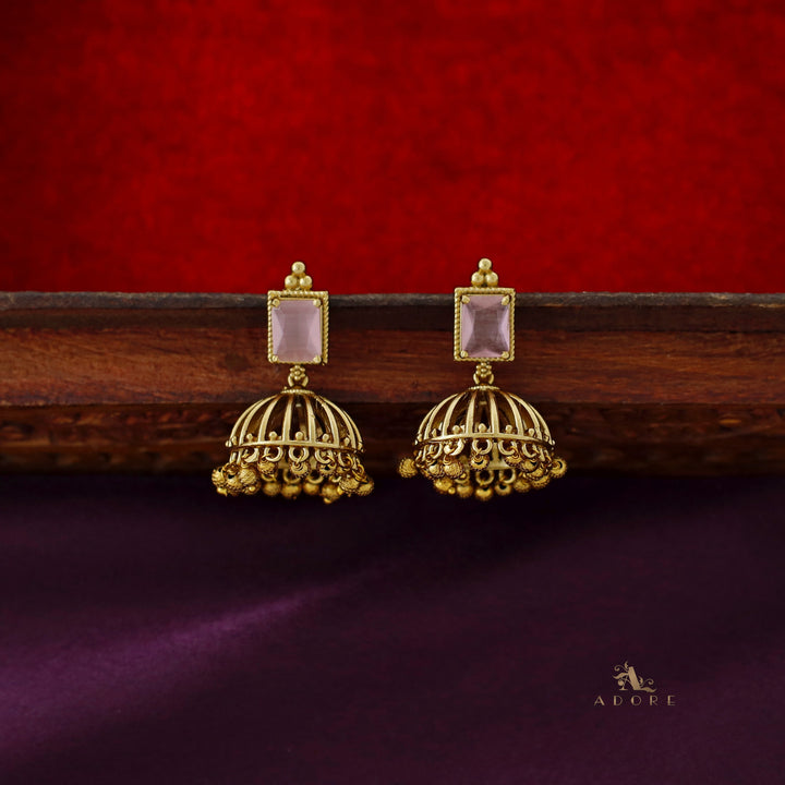 Varenya Gold Ball Jhumka
