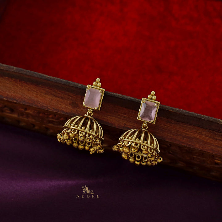 Varenya Gold Ball Jhumka